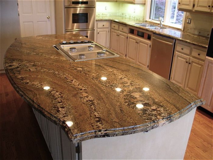 kitchen granite island