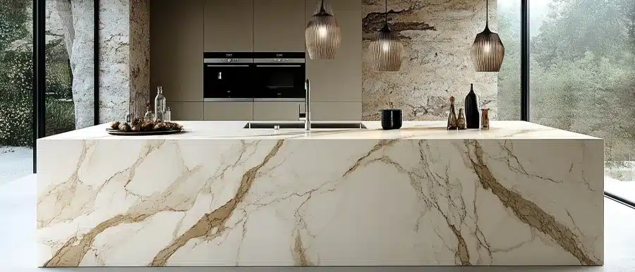 Quartz Worktop - The Marble Shop Reigate